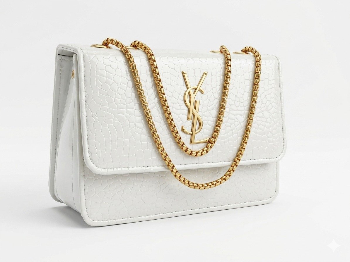 YSL Chain Crossbody Bag - Image 4
