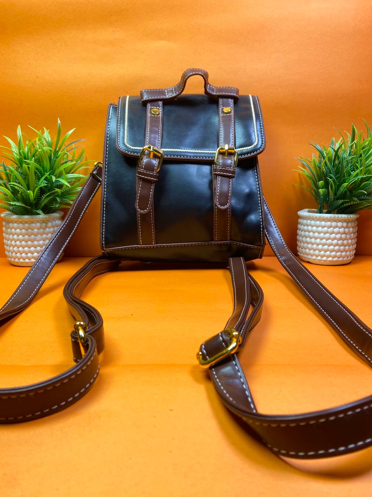 Classic Buckle Backpack