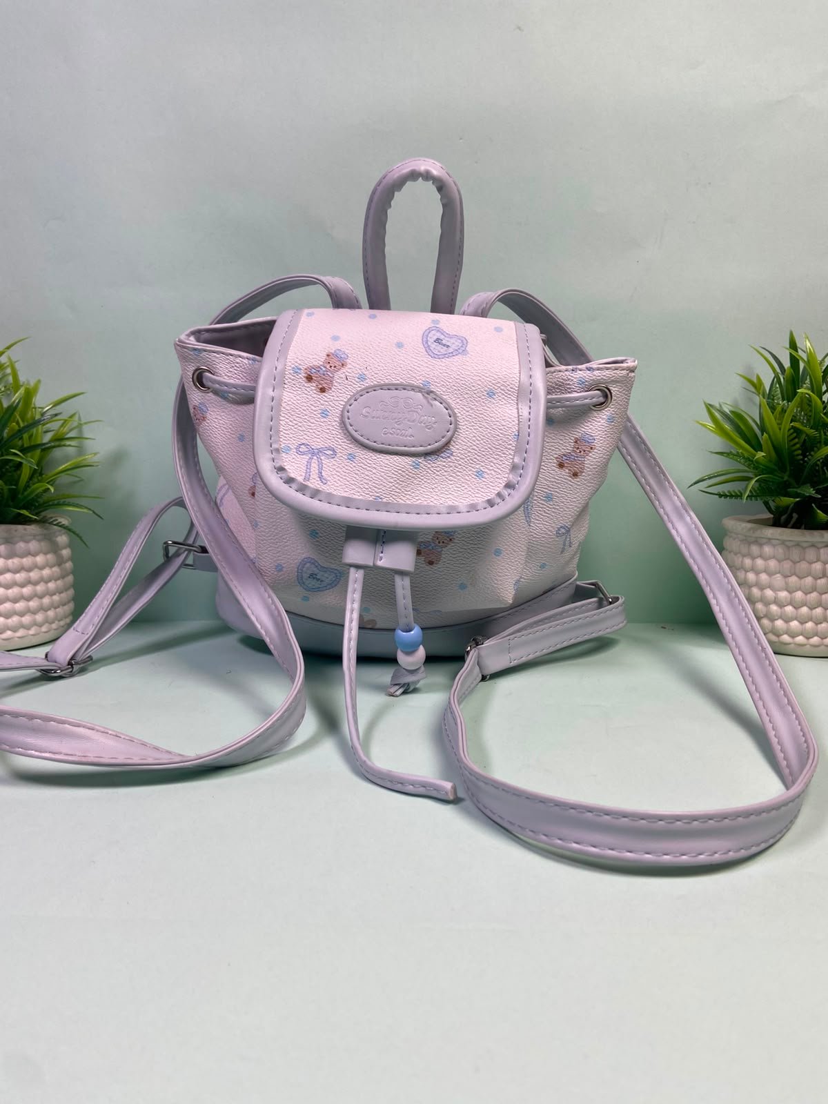 Sky Bloom Mini Backpack