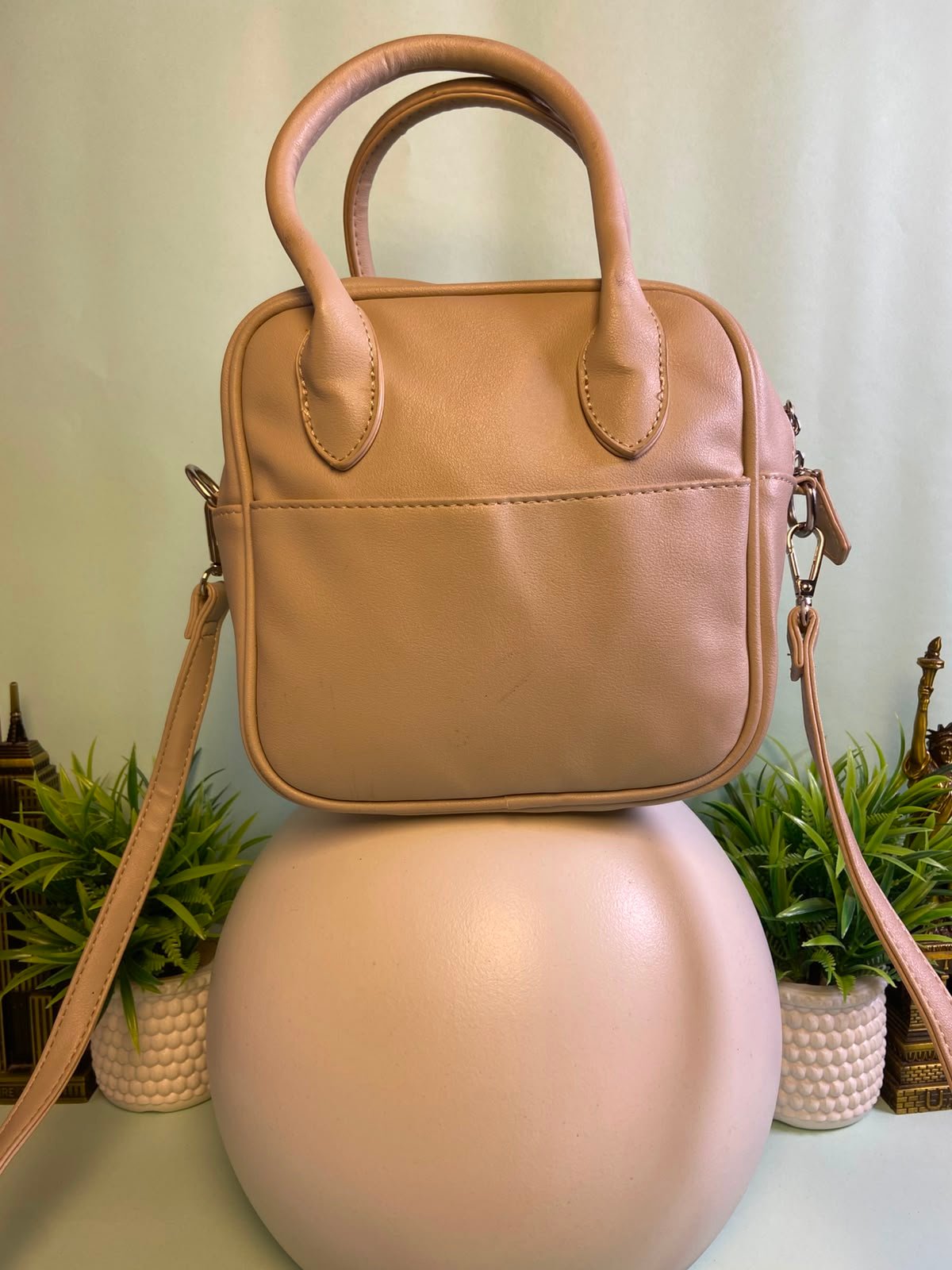 Top Handle Crossbody Bag