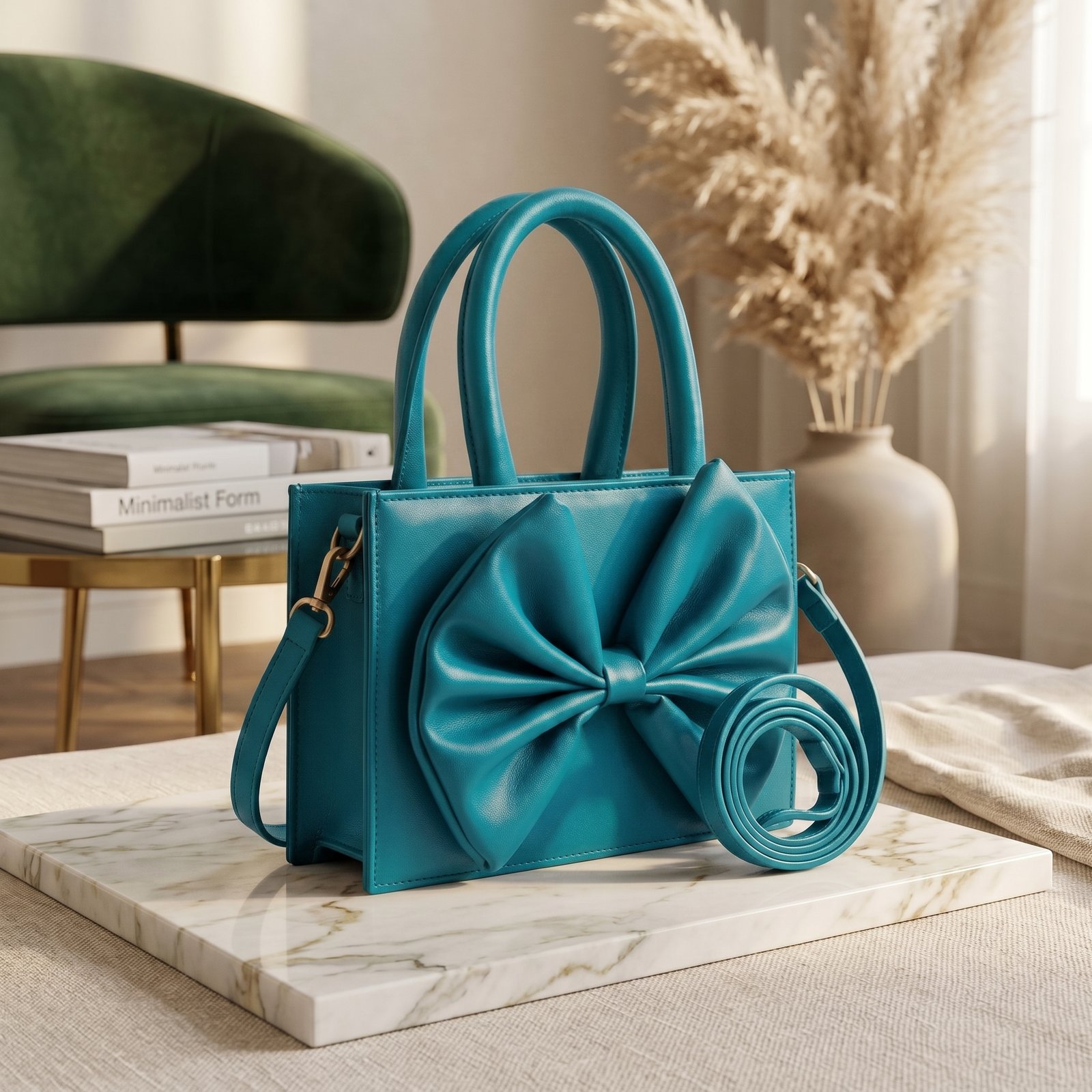 Luxury Bow Crossbody Bag