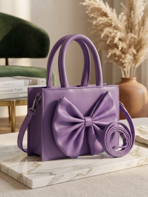 Elegant Bow Crossbody Bag