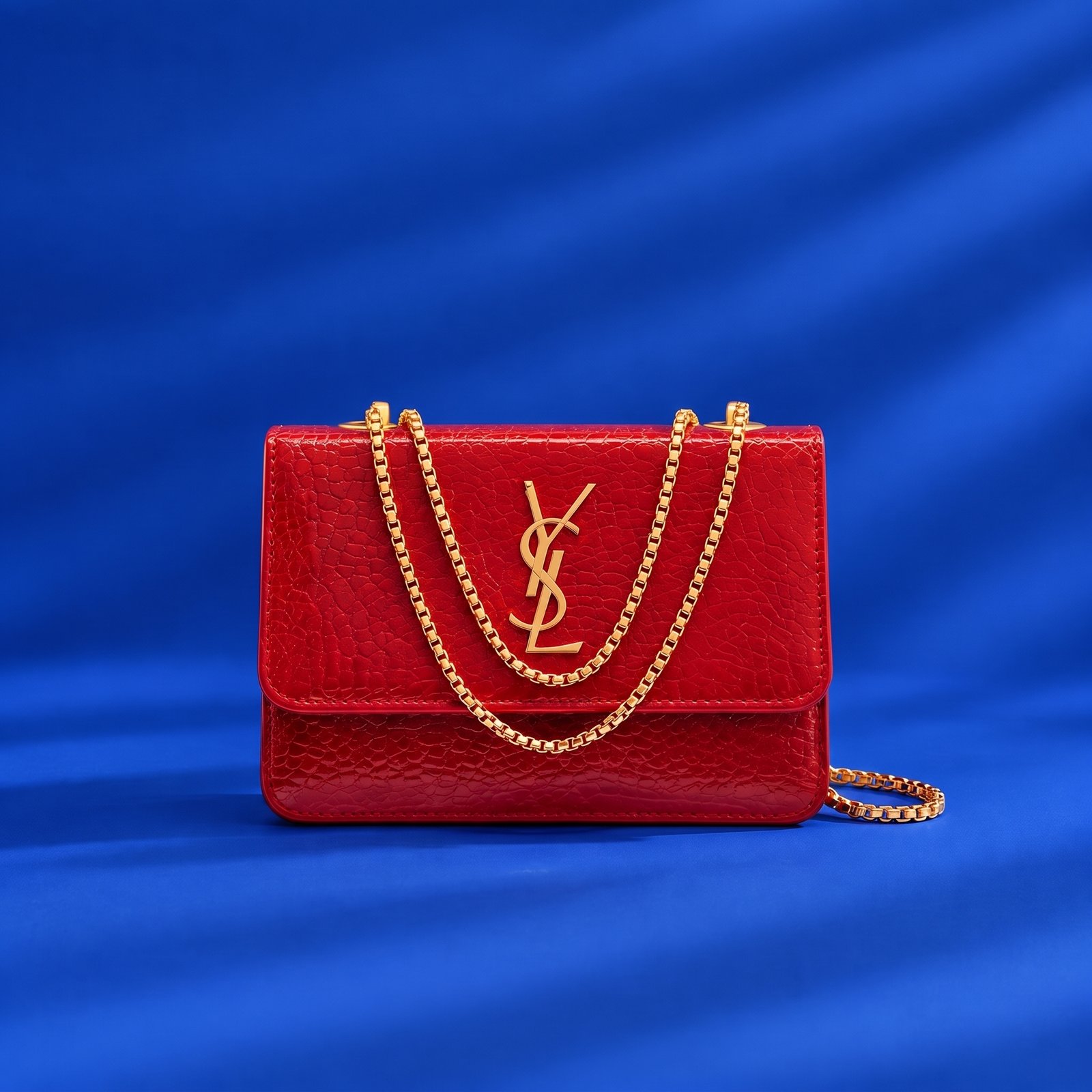 Red YSL Crossbody Bag
