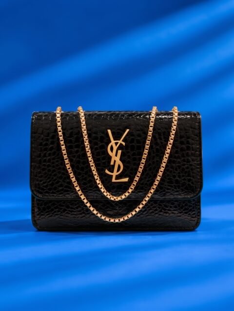 Black YSL Crossbody Bag