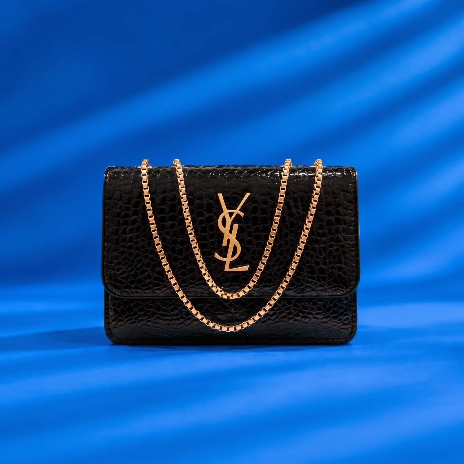 Black YSL Crossbody Bag