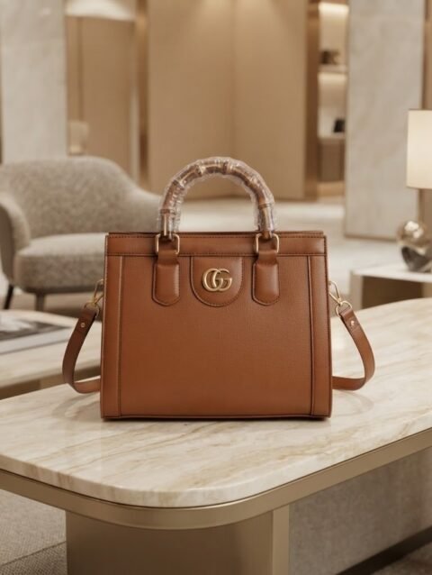 Brown Gucci Hand Bags