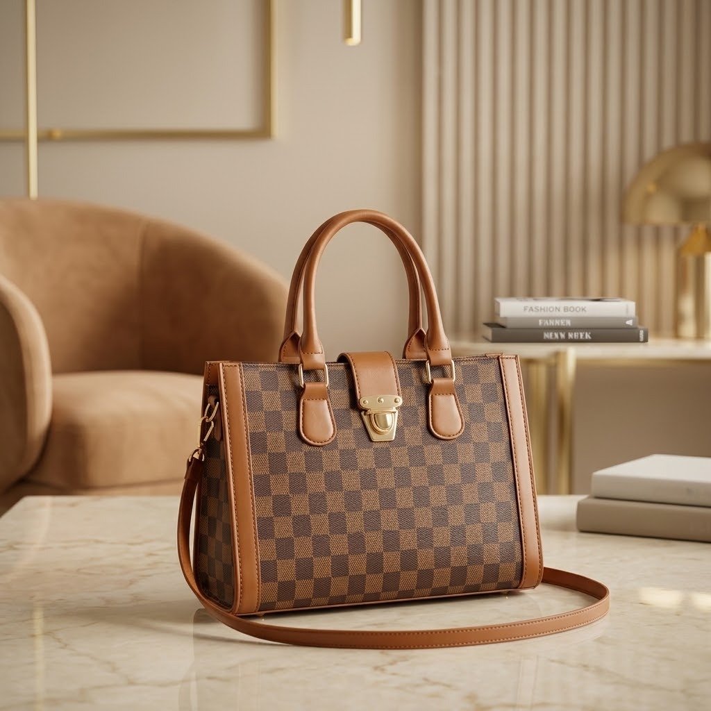 Structured Box Hand Bag