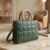 Cross Stich Green Tote bag