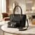 Stylish Double Zipper Tote Bag