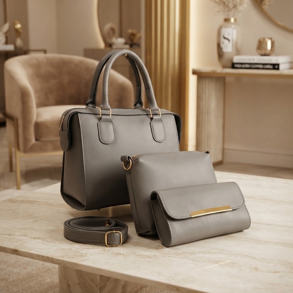 Premium 3-Piece Tote Bag
