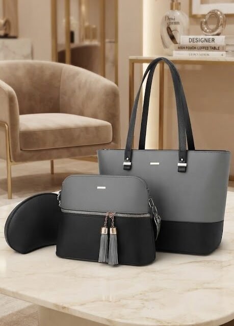 Fashion 3-Piece Tote Bag