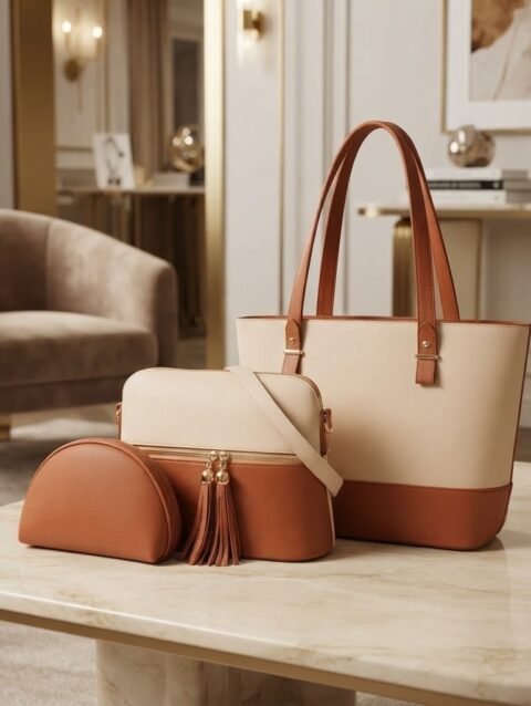 Signature 3-Piece Tote Bag
