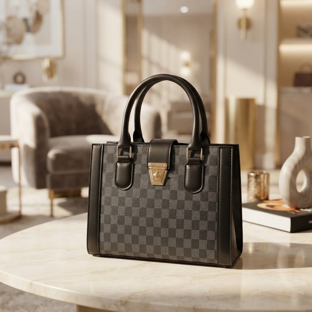 Structured Hand Bag