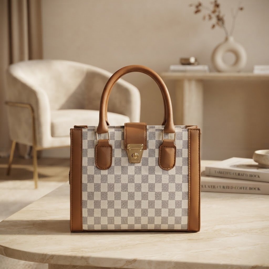 Chic Boxy Hand Bag