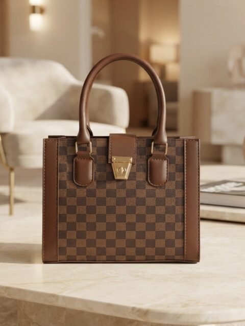 Premium Check Hand Bag