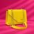 Yellow Chain Crossbody Bag