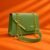 Green Chain Crossbody Bag