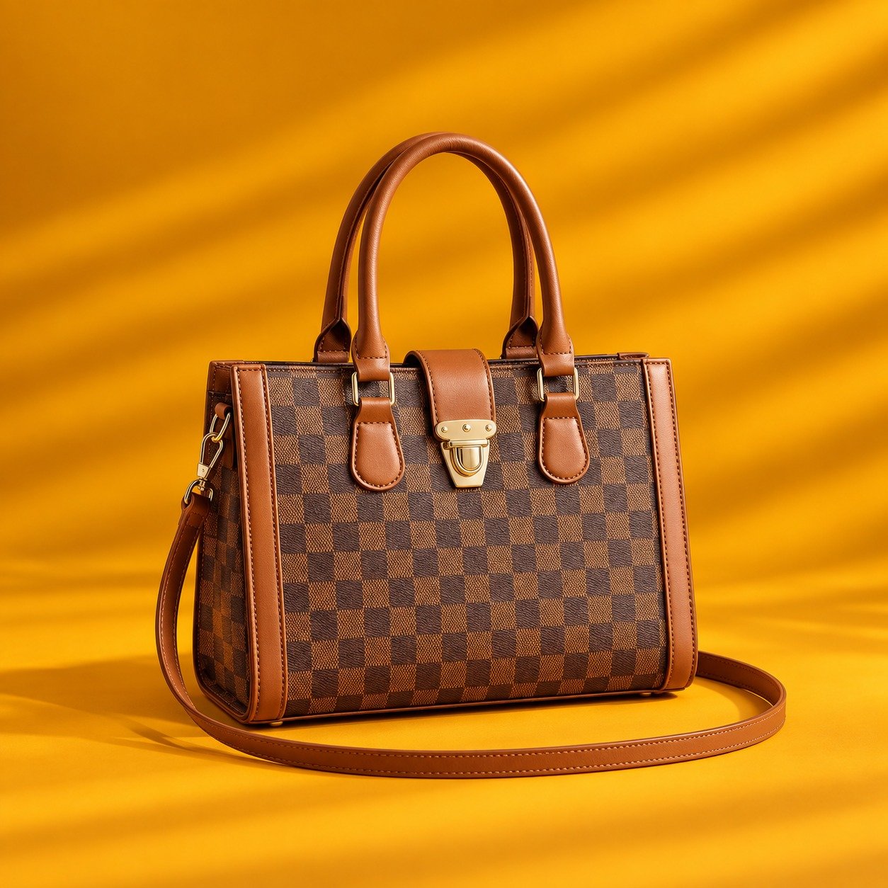 Structured Box Hand Bag