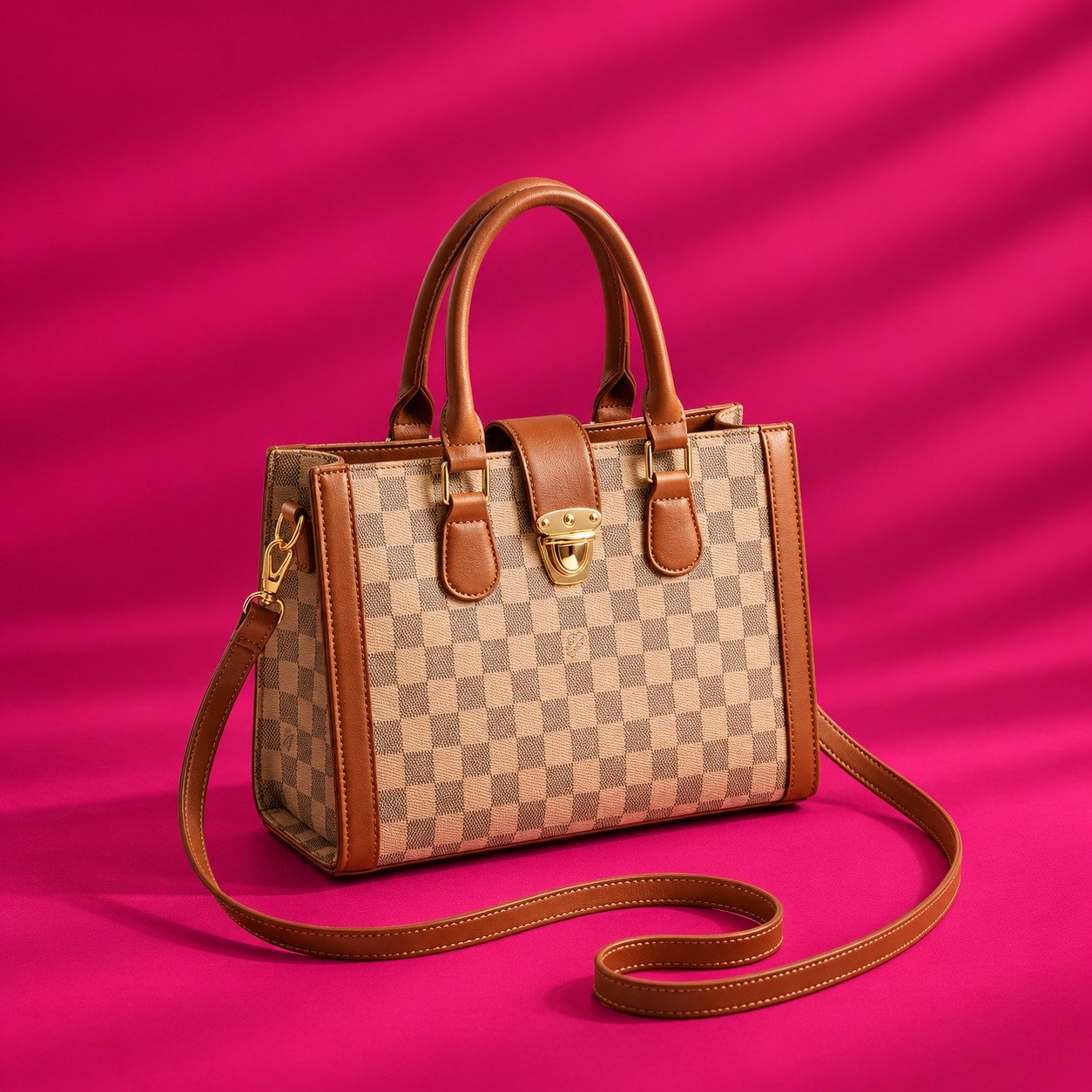 Chic Boxy Hand Bag