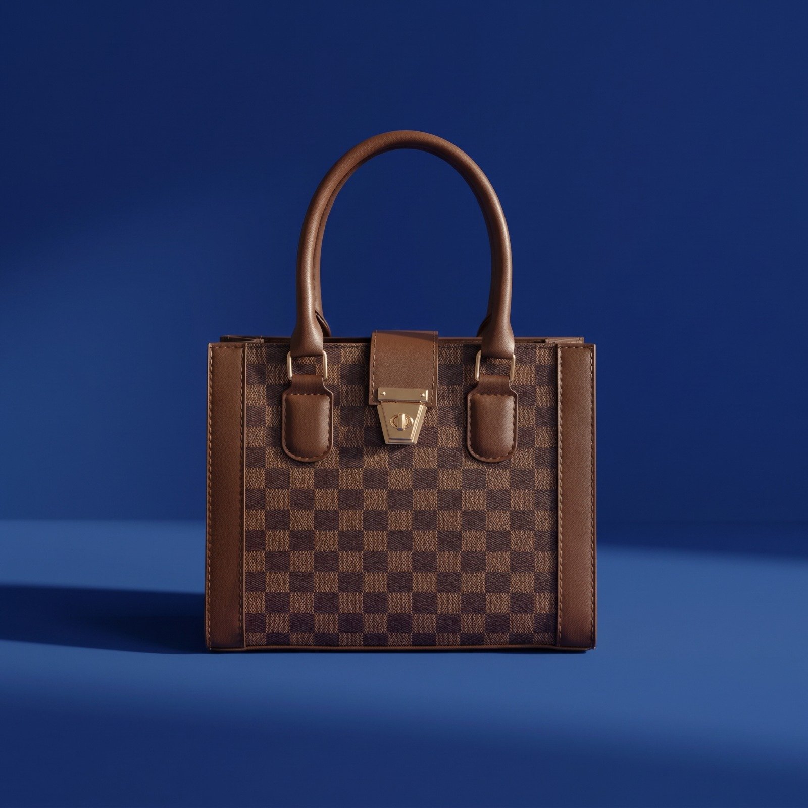 Premium Check Hand Bag