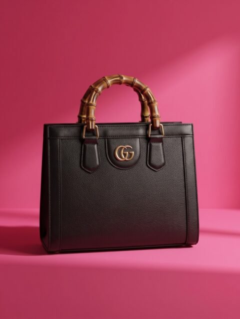 Black Gucci Hand Bags