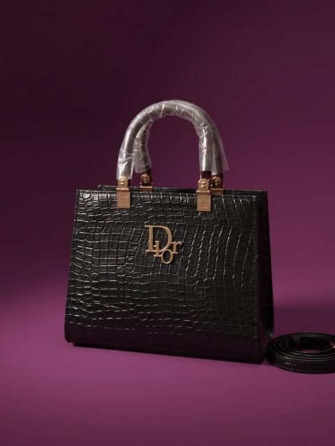 Black Dior Hand Bag