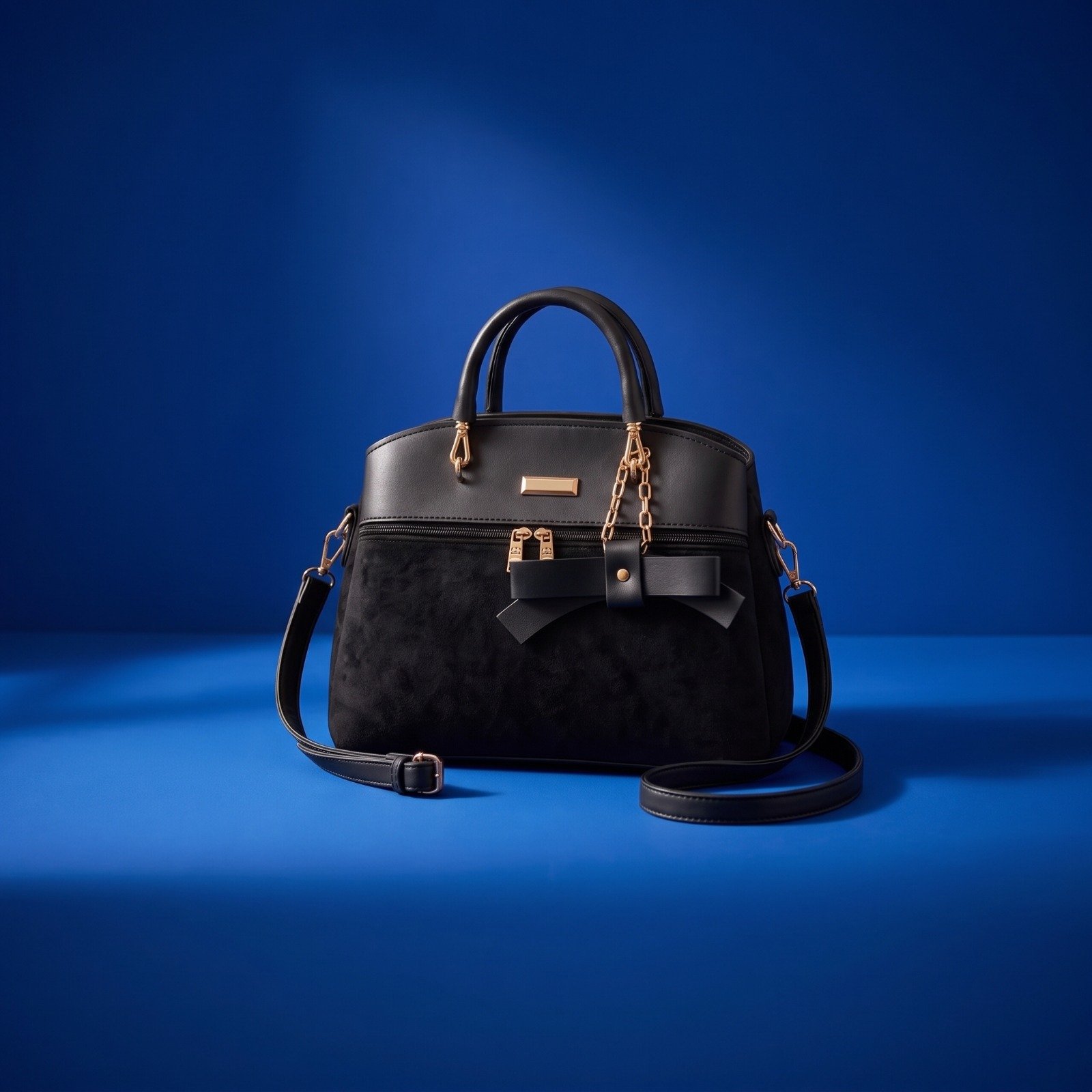 Textured Shoulder Bag