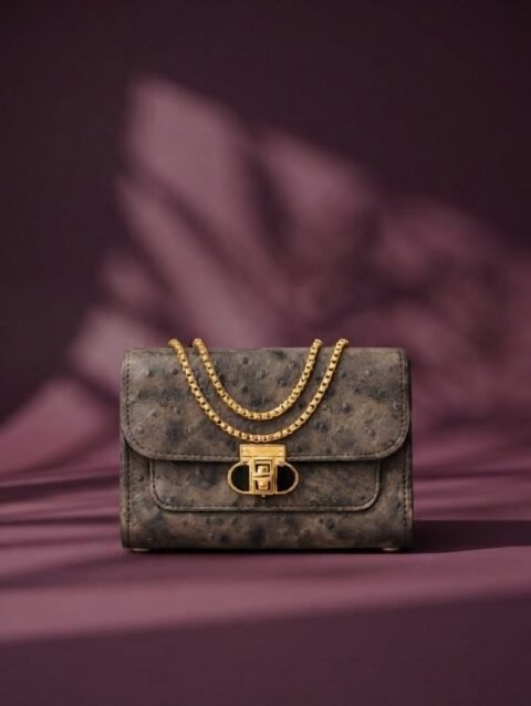 Double Chain Crossbody Bag