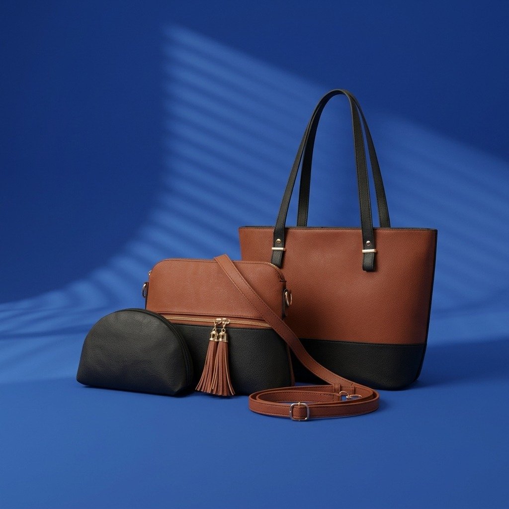 Modern 3-Piece Tote Bag