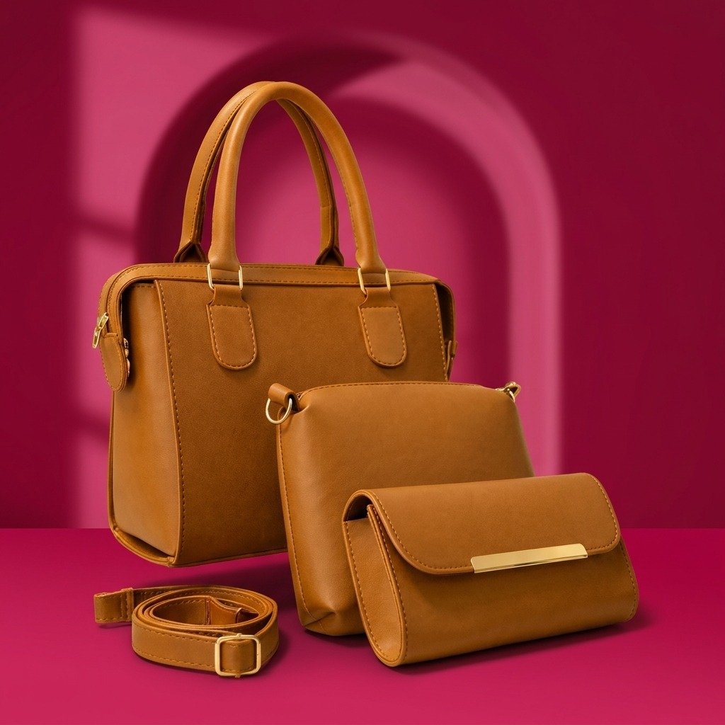 Classic 3-Piece Tote Bag