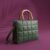 Cross Stich Green Tote bag