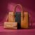 Brown Croc Tote Bag