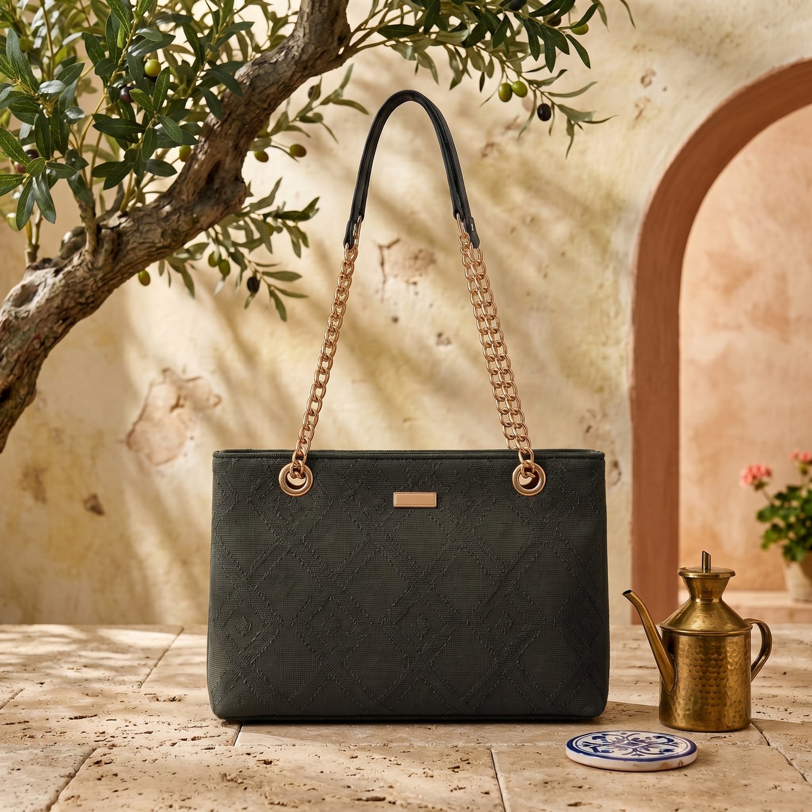 Structured Tote Bag