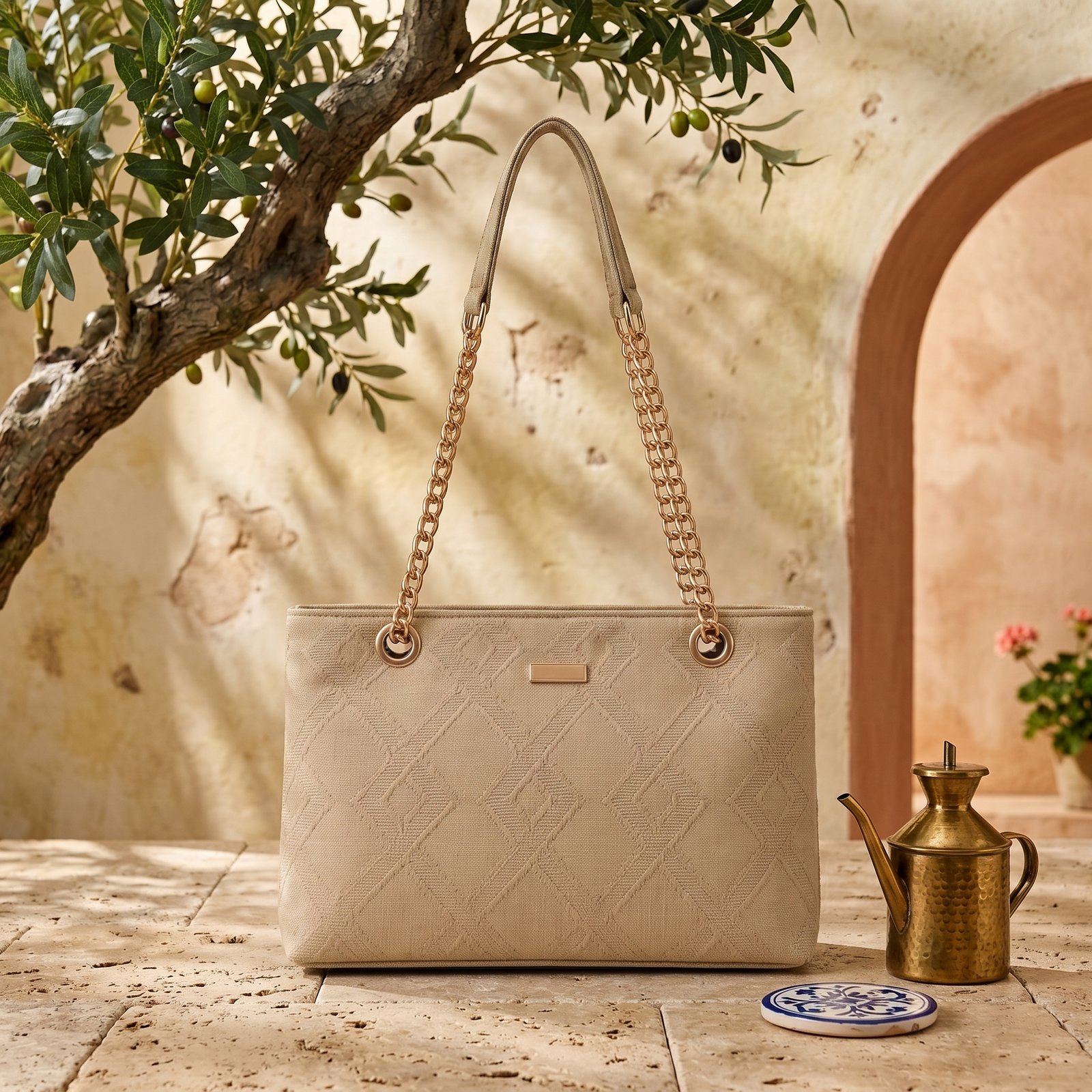 Floral Tote Bag