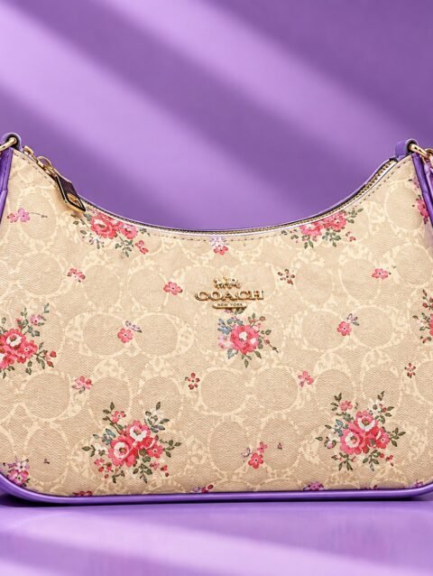 Coach Floral Shoulder Bag