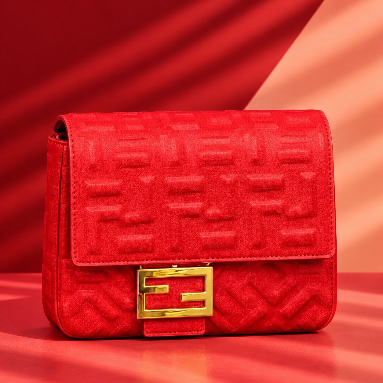 Fendi Sleek Shoulder Bag